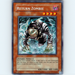 Yugioh Return Zombie PP01-EN006 Unlimited Secret Rare Holo - LP-NM 💎 - Image 1
