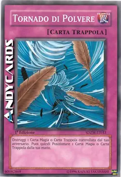 TORNADO DI POLVERE (Dust Tornado) • Comune • SDZW IT033 • 1Ed • Yugioh ANDYCARDS - Image 1