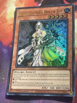 Yugioh Vanquish Soul Hollie Sue DUAD-EN022 Ultra Rare 1st Ed NM - Image 2