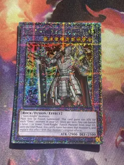 Yugioh Gem-Knight Master Diamond RA04-EN178 Quarter Century Secret Rare 1st NM - Image 1