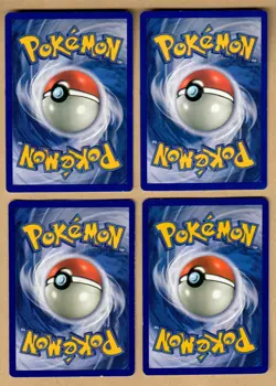 Pokemon Set of 4 Warner Bros 1st Movie Stamped Promo Cards LP to NM - Image 2