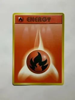 energy Pokemon Card Game Genuine Pocket Monster Nintendo Japanese fire 1996 F/S - Image 2