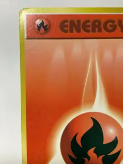 energy Pokemon Card Game Genuine Pocket Monster Nintendo Japanese fire 1996 F/S - Image 3