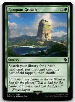 Rampant Growth 313 MTG Commander: FINAL FANTASY C NM - Image 1