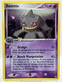 Banette 4/108 EX Power Keepers Holo Rare Vintage Pokemon Card - Image 1