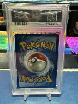 1999 Pokemon TCG Fossil 1st Edition Gengar Holo Rare Card 5/62 PSA 6 - Image 2