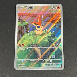 Pokemon Black Bolt & White Flare Victini 208 Black Star Promo & 012/086 Cards 2 - Image 2