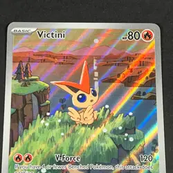 Pokemon Black Bolt & White Flare Victini 208 Black Star Promo & 012/086 Cards 2 - Image 3