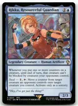 Rikku, Resourceful Guardian 41 MTG Commander: FINAL FANTASY R NM - Image 1