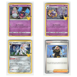 4x Cosmog 13 Sword Shield Celebrations 2021 Pokemon Cards Playset Play Set TCG - Image 1