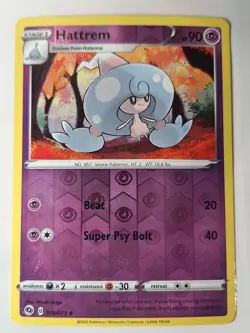 Hattrem 019/073 - Champions Path Reverse Pokemon Holo Foil Nice! - Image 1