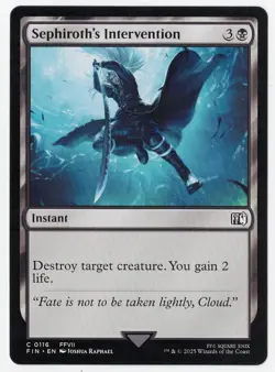 SEPHIROTH'S INTERVENTION - MTG FINAL FANTASY #0116 - Image 1