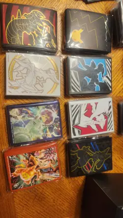 Lot of 38 Pokemon TCG ETB & box set Card Sleeves sealed. S&S / Scarlet & Violet - Image 1