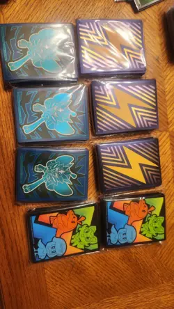 Lot of 38 Pokemon TCG ETB & box set Card Sleeves sealed. S&S / Scarlet & Violet - Image 2
