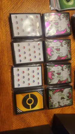 Lot of 38 Pokemon TCG ETB & box set Card Sleeves sealed. S&S / Scarlet & Violet - Image 4