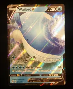 Pokemon Card - Wailord V - Champion’s Path- 013/73 - Image 1