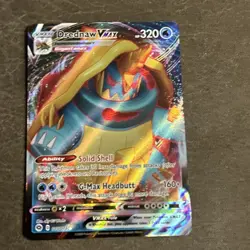 Pokemon Drednaw VMAX 015/073 Champion's Path Full Art Ultra Rare TCG Card - Image 1