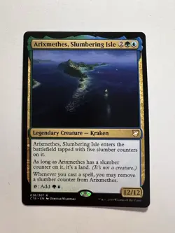 Arixmethes, Slumbering Isle - MTG Commander 2018 - NM - Image 1