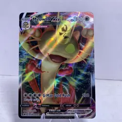 Meowth VMAX SWSH005 Sword & Shield Promo 2020 English Pokemon Card - Image 1