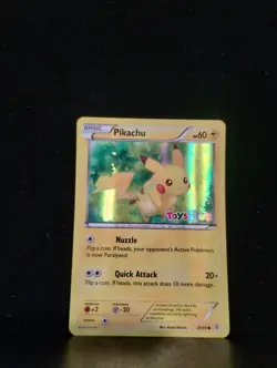 Pikachu Holo 26/83 Promo Card Pokemon Toys R Us - Image 1
