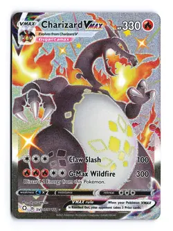 Charizard VMAX SV107/SV122 - Pokemon Card - Shining Fates: Shiny Vault - Image 1