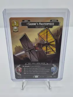 Star Wars Unlimited JTL Prestige Card #1049 Sabine's Masterpiece - Image 4
