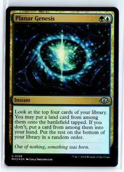 FOIL Planar Genesis Modern Horizons 3 - MTG Magic the Gathering Card - Image 1