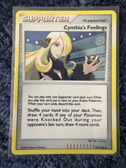 Pokemon Card LOT of 3 Cynthia’s Feelings Pachirisu Dragonair Holo/reverse Holos - Image 3