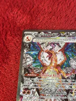 Charizard ex 223/197 SV03: Obsidian Flames Holo Pokemon Card Near Mint - Image 3