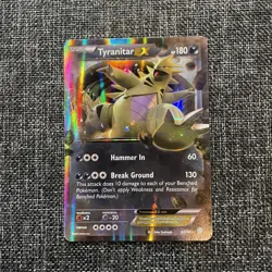 Tyranitar EX 42/98 Ancient Origins Ultra Rare Holo Pokemon Card MP Or HP - Image 1