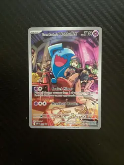 Pokemon TCG Team Rocket's Wobbuffet 203 Sv:Promo Cards Holo Full Art NM - Image 1