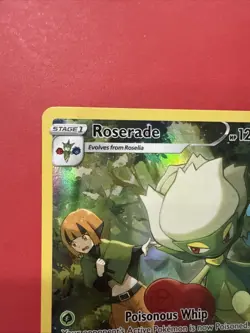 Pokemon TCG Roserade Lost Origin Trainer Gallery Holo Ultra Rare Card TG02/TG30 - Image 2