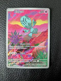 Elgyem 120 IR Black Bolt English rare card Mint condition Pokemon TCG - Image 1
