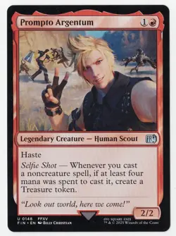 PROMPTO ARGENTUM - MTG FINAL FANTASY #0148 - Image 1