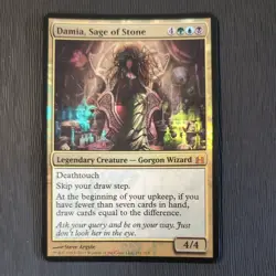Damia, Sage of Stone (Commander CMD) Oversize Cards Foil NM MTG - Image 1