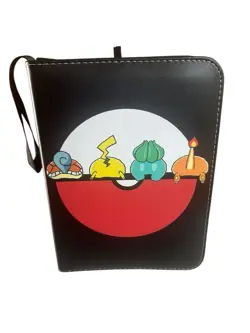 440 Card Pokemon Pocket Binder with 4 Pocket Album Folder w/ 11 Novelty Cards! - Image 1