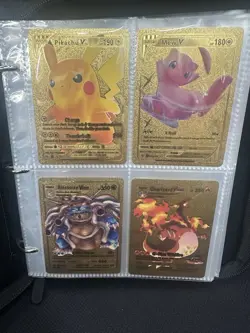 440 Card Pokemon Pocket Binder with 4 Pocket Album Folder w/ 11 Novelty Cards! - Image 3