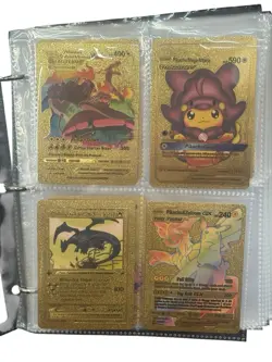 440 Card Pokemon Pocket Binder with 4 Pocket Album Folder w/ 11 Novelty Cards! - Image 4
