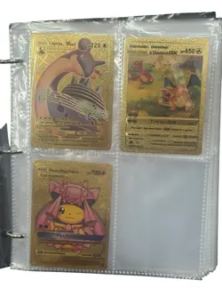 440 Card Pokemon Pocket Binder with 4 Pocket Album Folder w/ 11 Novelty Cards! - Image 5