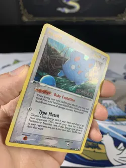 Pokemon Card Ex Delta Species Azurill 20/113 2005 Reverse Stamped Holo - Image 5