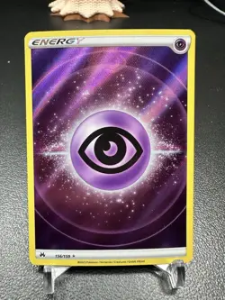 Pokemon TCG Psychic Energy Crown Zenith Holo Card 156/159 - Image 1