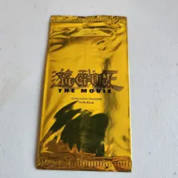 Yugioh The Movie Sealed Gold Promotional Pack New Promo 2004 Vintage Cards - Image 1