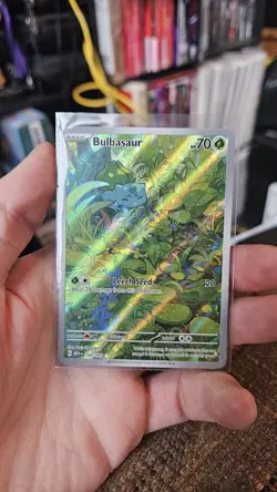 Pokemon TCG Bulbasaur 166/165 Scarlet & Violet Holo Card Mint/Near Mint - Image 1