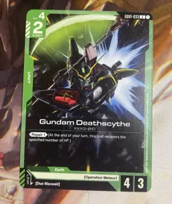 Gundam Card Game Gundam Deathscythe GD01-033 U - Image 1