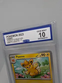 Pawmo 075/198 SV1 Scarlet & Violet Base Pokemon TCG Card CCG 10 GEM MINT Graded - Image 3