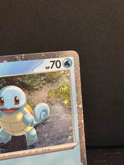 Squirtle - 048 (Cosmos Holo) 048 Sv: Scarlet & Violet Promo Card With SWIRL - Image 3
