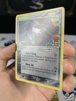 Pokemon Card Ex Delta Species Mightyena 24/113 2005 Reverse Holo - Image 3