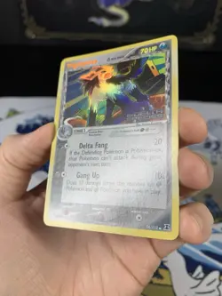 Pokemon Card Ex Delta Species Mightyena 24/113 2005 Reverse Holo - Image 4