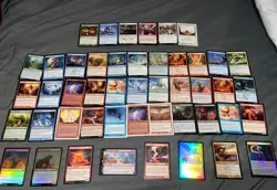 MTG Elemental Themed Lot+ Landfall / Adjacent Magic The gathering Lot - Image 1
