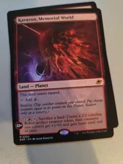 KAVARON, MEMORIAL WORLD mtg NM-M Edge of Eternities - Image 1